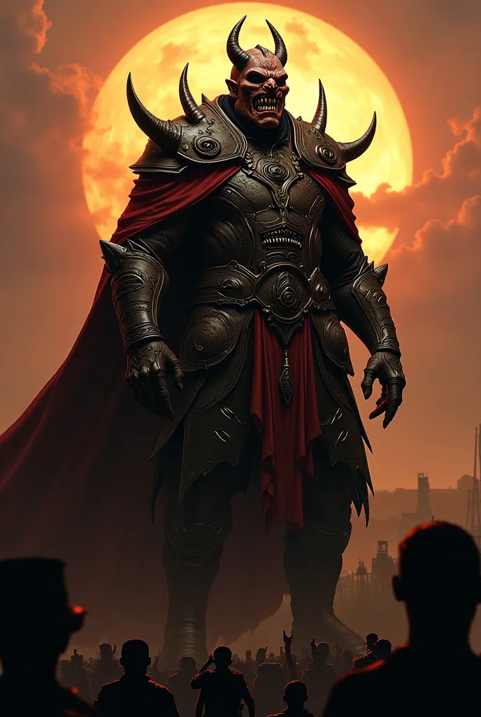 The Wicked King’s Presence – King Wanjala stands at the edge of the crowd, his face twisted in a sharp-toothed smile. His shadow is missing, making him look unnatural under the setting sun.
