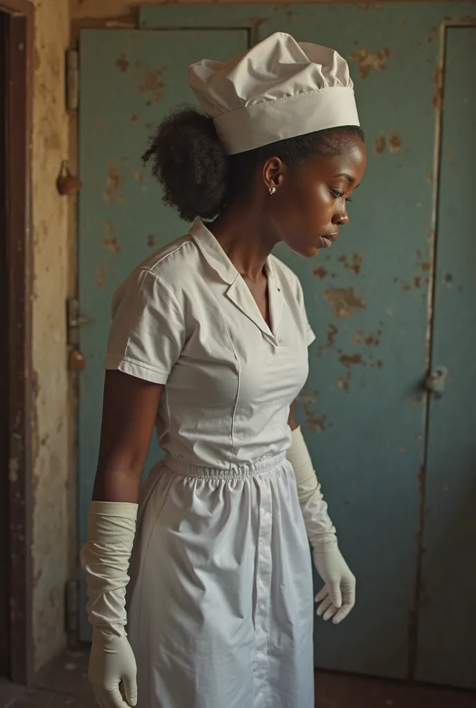 imagine The people shouting " – A out side the house crowd malawian people outside Lukia’s house, house burning and stones in hand, shouts angrily. Someone throws a rock, shattering her window. Inside, Lukia a nurse close by putting on white nurse uniform ...