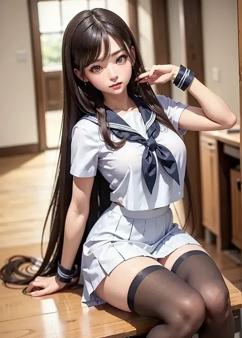  masterpiece, 1 beautiful girl, meticulous eyes,  Uniform eye size, Purebred face_v1, Top Quality, Ultra high resolution, (Reality: 1.4), Japanese, Korean, very beautiful, Beautiful skin, slim， is very sexy, (超Reality), (high resolution), ( 8,000), (Very D...