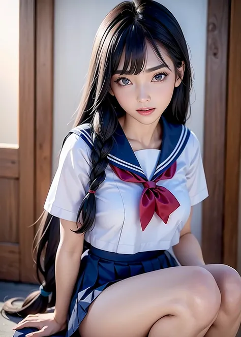  masterpiece, 1 beautiful girl, meticulous eyes,  Uniform eye size, Purebred face_v1, Top Quality, Ultra High Resolution, (Reality: 1.4), Japanese, Korean, very beautiful, Beautiful skin, slim， is very sexy, (超Reality), (High Resolution), ( 8,000), (Very D...