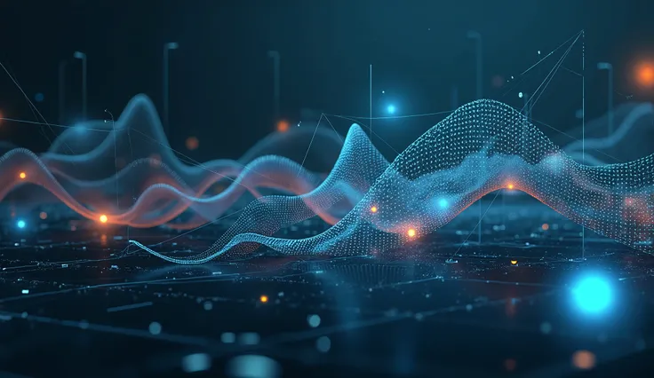 Fluttering numbers, simple technology background,network, images futuristic , network背景