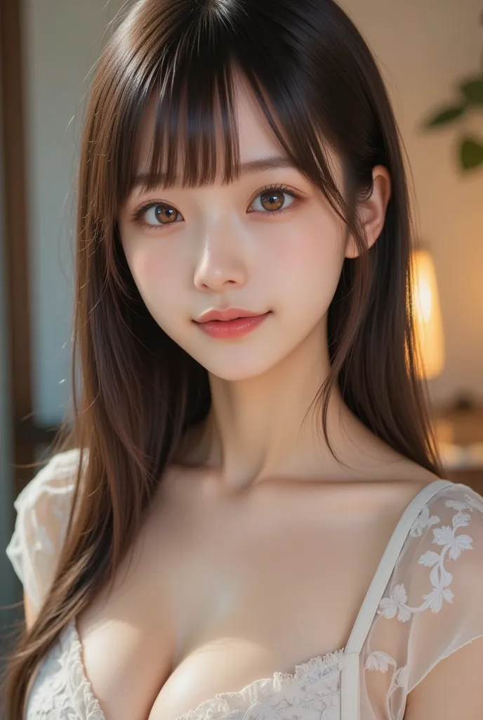 best quality, Focus on Your FACE, Soft light, Ultra High Resolution, (photorealistic:1.4), RAW photo,
1 Japanese girl, Alone, cute, (pupil,  light in the eye),   beautiful face with great attention to detail , (small breasts),(high resolution human skin te...