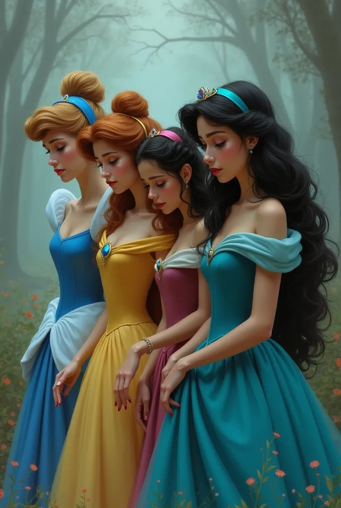 4 sad disney princess