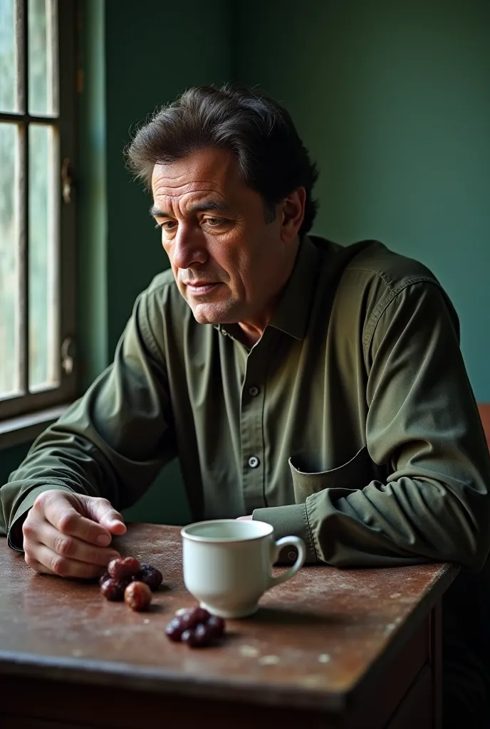 

"Former Pakistani Prime Minister Imran Khan sits in his jail cell, breaking his Ramadan fast with a dates and a cup of tea. Despite the humble surroundings, his spirit remains unbroken as he reflects on his journey and the events that led him to this mom...