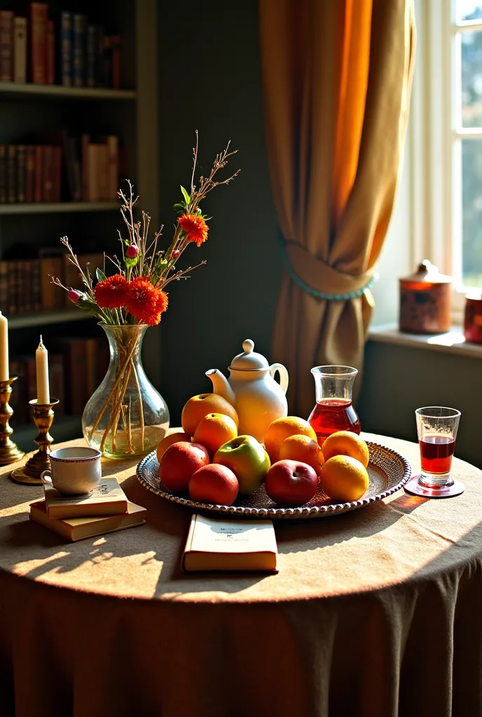  * Basics:
   * Fruits Expressed in Light and Shadow, details, real,  table
   * Antique Tea Set, details, warm color, Indoor
   * Books and Glasses, details, monochrome, machine
 * Add element :
   * Fruits Expressed in Light and Shadow, details, real,  t...