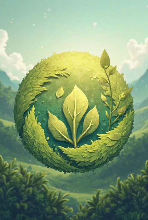 The company name is Natural TCG, the background is about the environment, but this is the logo for my company later