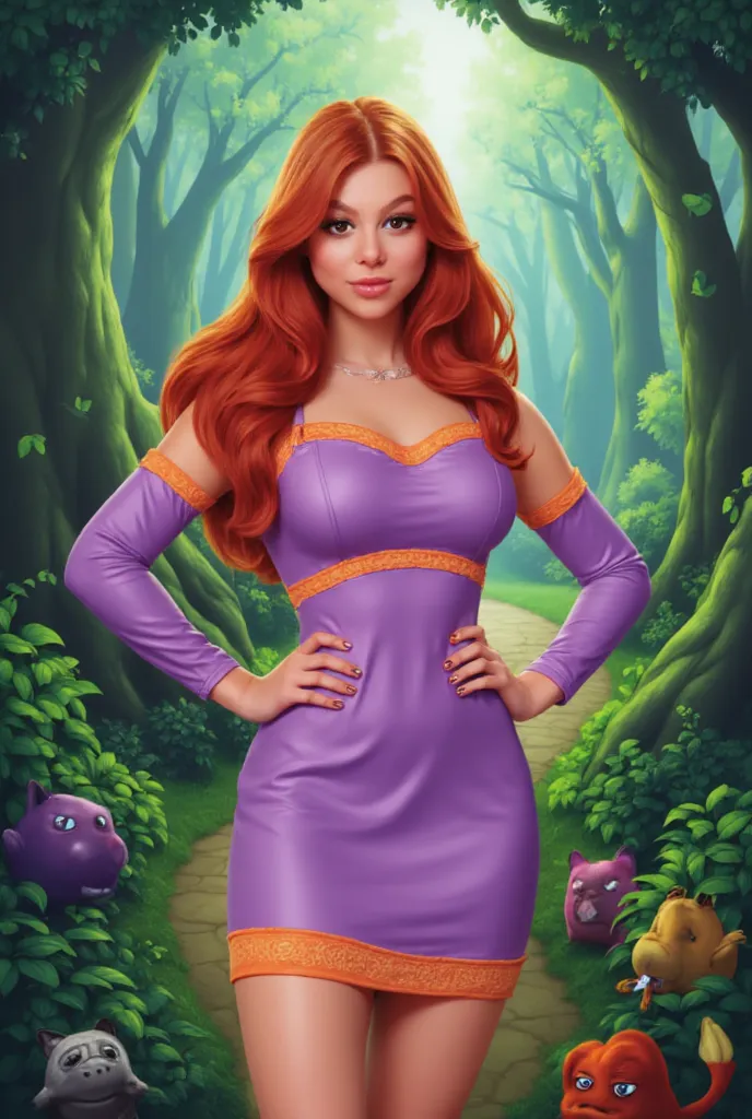 Kira kosarin as daphne Blake from scooby doo 