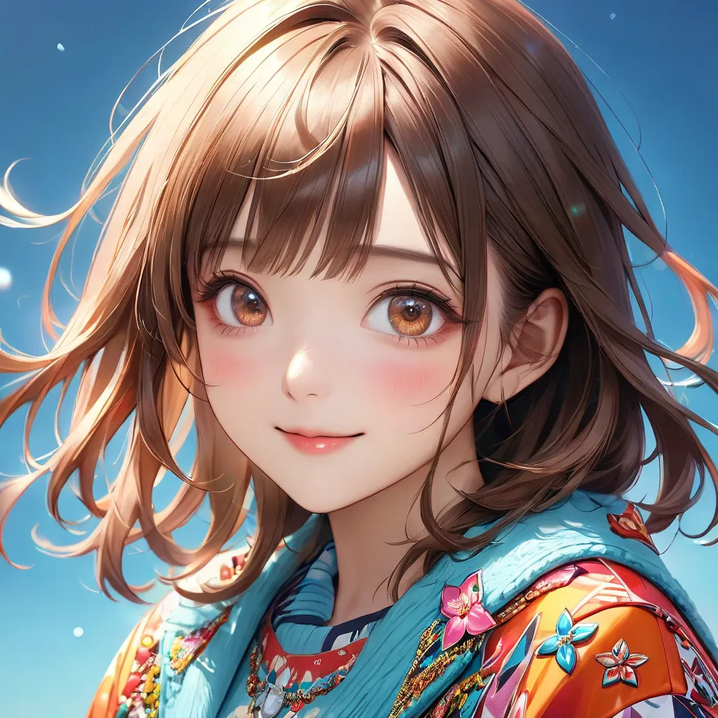 ( 1girl , Alone:1.6), (best impact:1.5), (Maximalism:1.7),  vivid contrast , (realistic), super realistic illustration, highres, ultra detailed, absurdres, unbelievably absurd, very detailed, 2.5D, delicate and dynamic , Small face,  very delicate expressi...