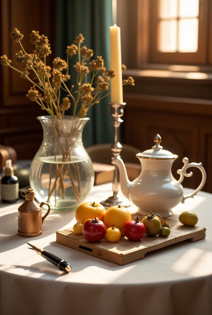  * Basics:
   * Fruits Expressed in Light and Shadow, details, real,  table
   * Antique Tea Set, details, warm color, Indoor
   * Books and Glasses, details, monochrome, machine
 * Add element :
   * Fruits Expressed in Light and Shadow, details, real,  t...