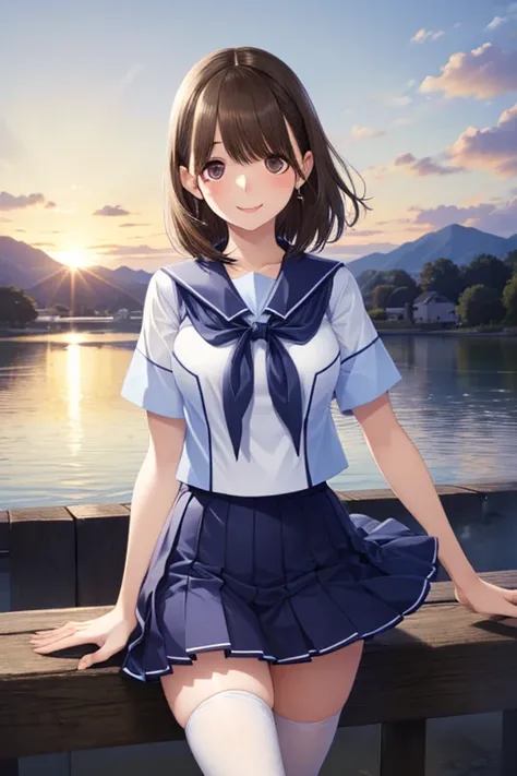 Anegasaki Nene, shiny brown hair, beautiful brown eyes, smiling face, sparkling pupils, (fine grain), highly detailed eyes, highly detailed face, highly detailed eyes,, (masterpiece:1.2, best quality), ((only1 girl)), cowboy shot,




(masterpiece:1.3, hig...