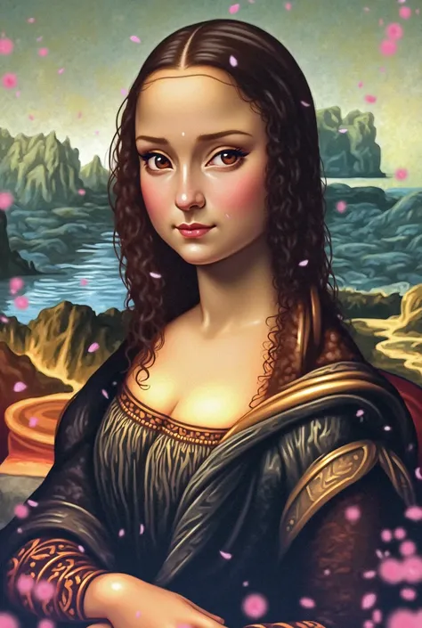 make a monalisa in anime style