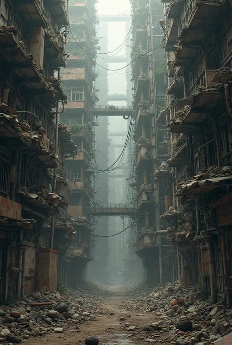 kowloon walled city all city ruined