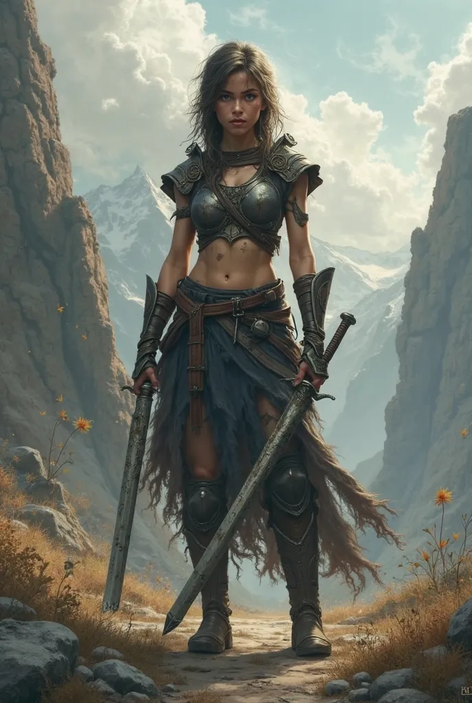 Ea woman should be weaker from a weak girl to a warrior and where is the man?