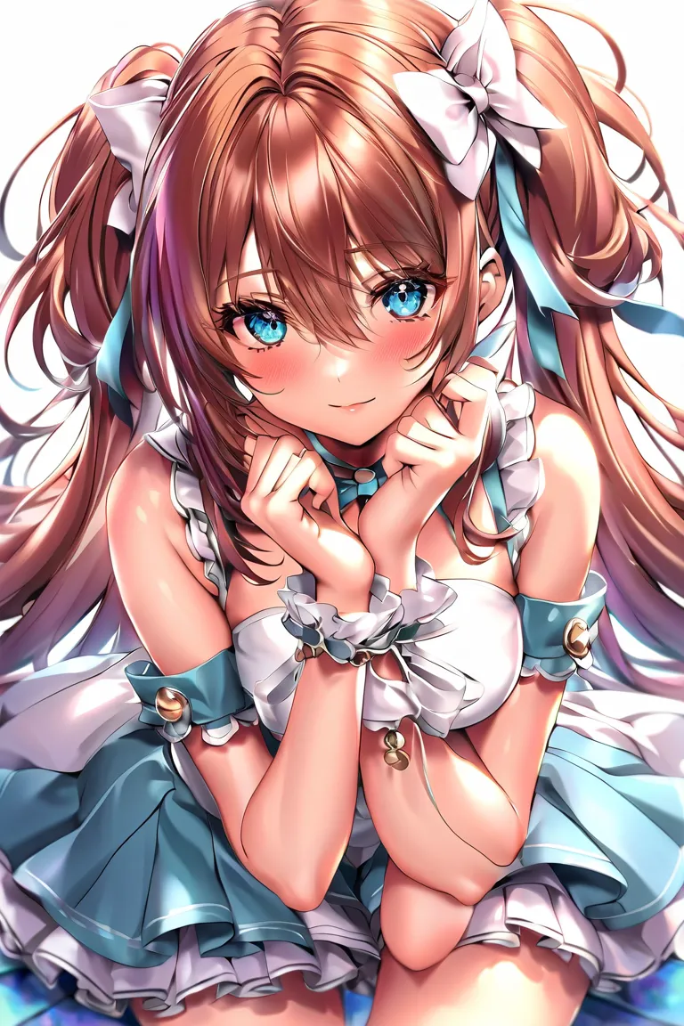 (highest quality:1.2,  Anime Artwork ,  anime style,  studio anime , very well detailed,  latest,  vibrant, anime coloring, high contrast due to ,  masterpiece:1.2, highest quality, Aesthetics at its best), brown hair, beautiful thighs,   Perfect body line...