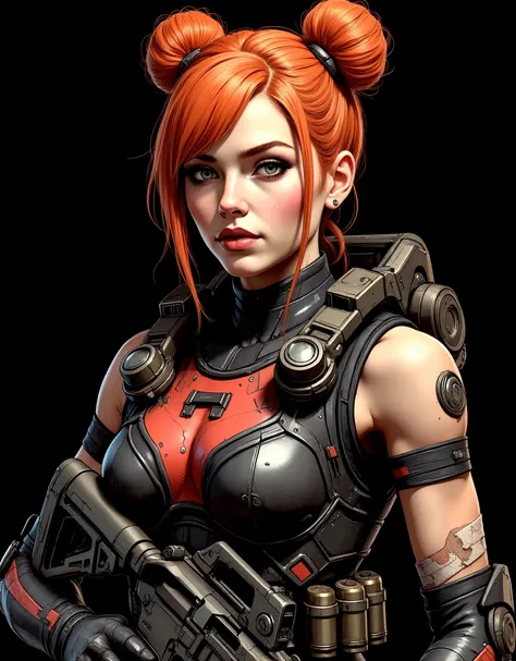 ((artwork, highest quality, A maximum image quality, high resolution, photorealistic, CRU photo, 8k)),(best quality, 4k, high resolution, masterpiece: 1.2), ultra detailed, (realistic, photorealistic: 1.37), creates a perfect image of a futuristic space ma...