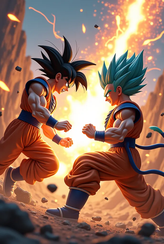 Goku vs Vegeta
