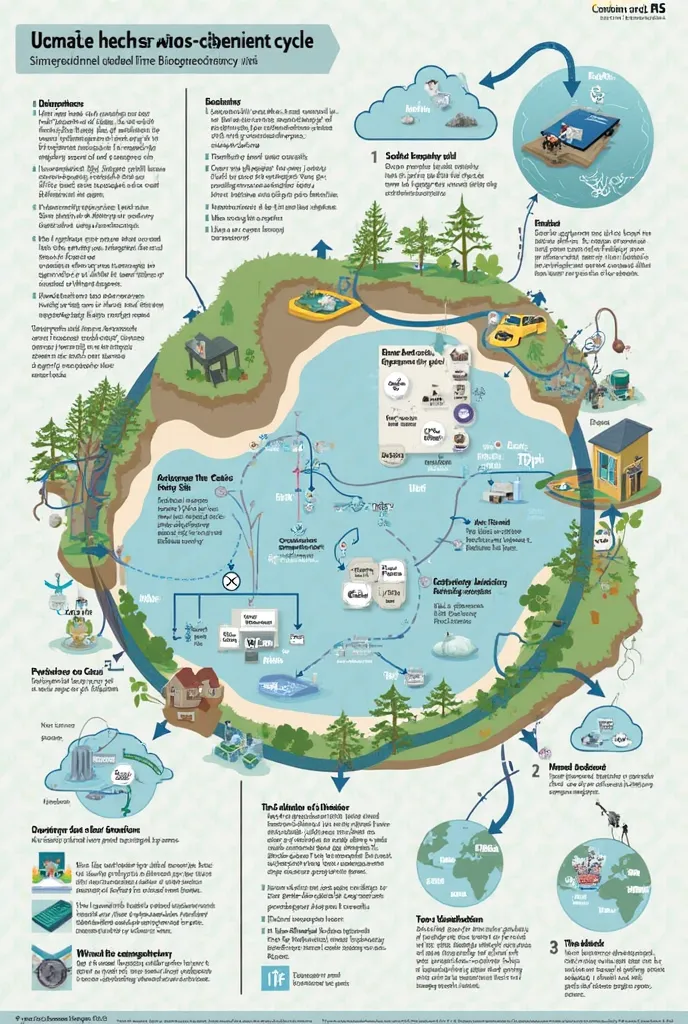 Guidelines for the Poster:
1. Title: Include a clear, catchy title (e.g., "The Flow of Life: Biogeochemical Cycles").
2. Key Components: Highlight reservoirs (e.g., atmosphere, soil), processes (e.g., evaporation, decomposition), and organisms involved.
3....