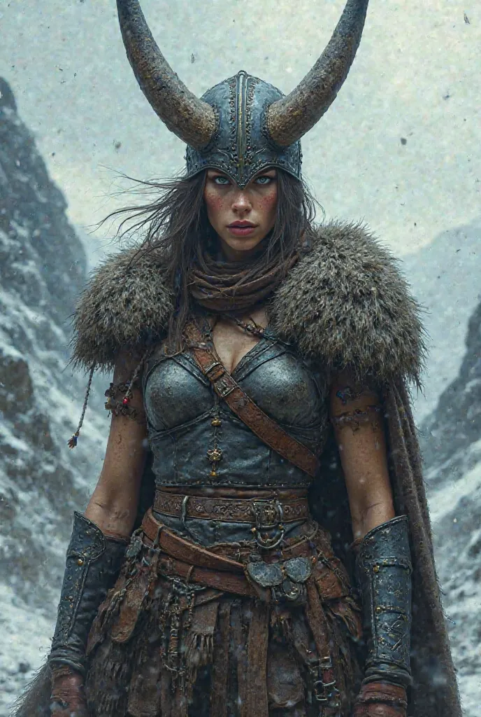 A viking girl without a vagina