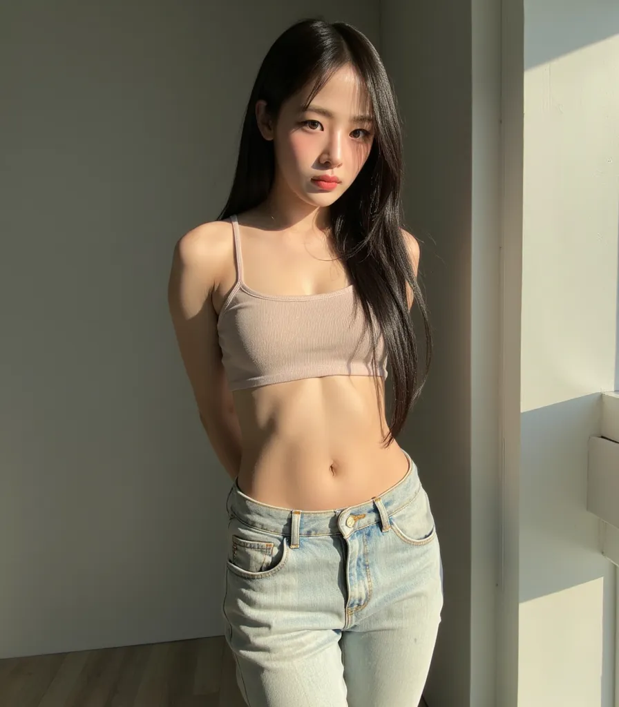  urination、 peeをしている、 pee、   showing her full body  (  mid-full body shot  ),Sexual、 全 naked。 Beautiful Korean Women with Natural Makeup ,   natural lips ,  look straight ahead、 My crotch hair is growing  、 see-through、  opens  、Intimate,   GREAT LIGHTING ...