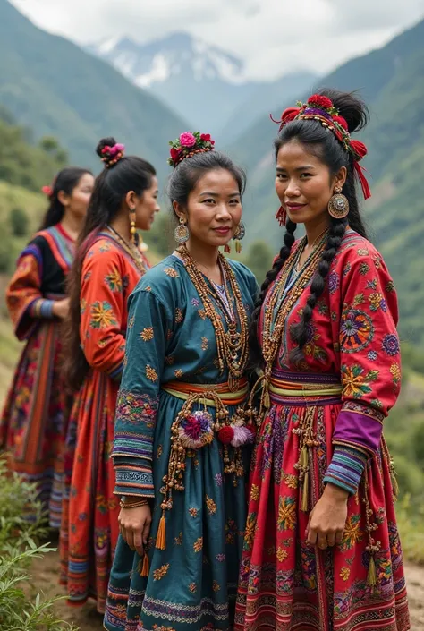 i want to see typical tamang dresses 