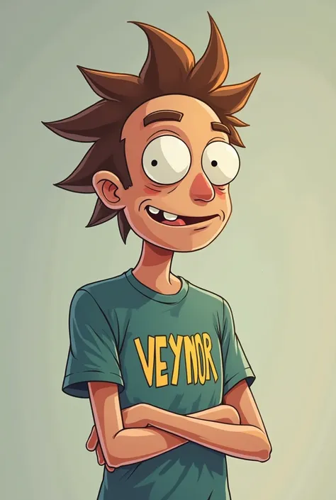 I'm going to open a youtube channel. I need a character. That character will represent me. You can be inspired by animations. I want a character that says Veynor on his t-shirt and make a photo of him individually with each emotion. You can be inspired by ...