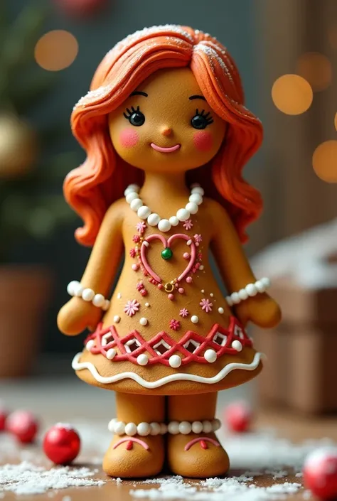 a ginger bread please like your first response but with symbols of woman and female amd heterosexual