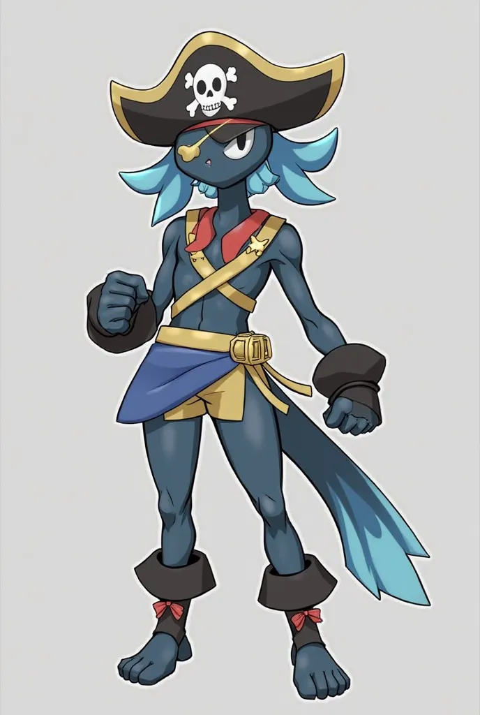 Of course! Here is a regional Tyrogue concept based on pirates, focusing on types and abilities that reflect the theme:
Pirate Tyrogue (Fighter Type/water)
 *  Aparência:
   * Tyrogue would have an eye patch.
   * a bandana on the head.
   * Small patches ...