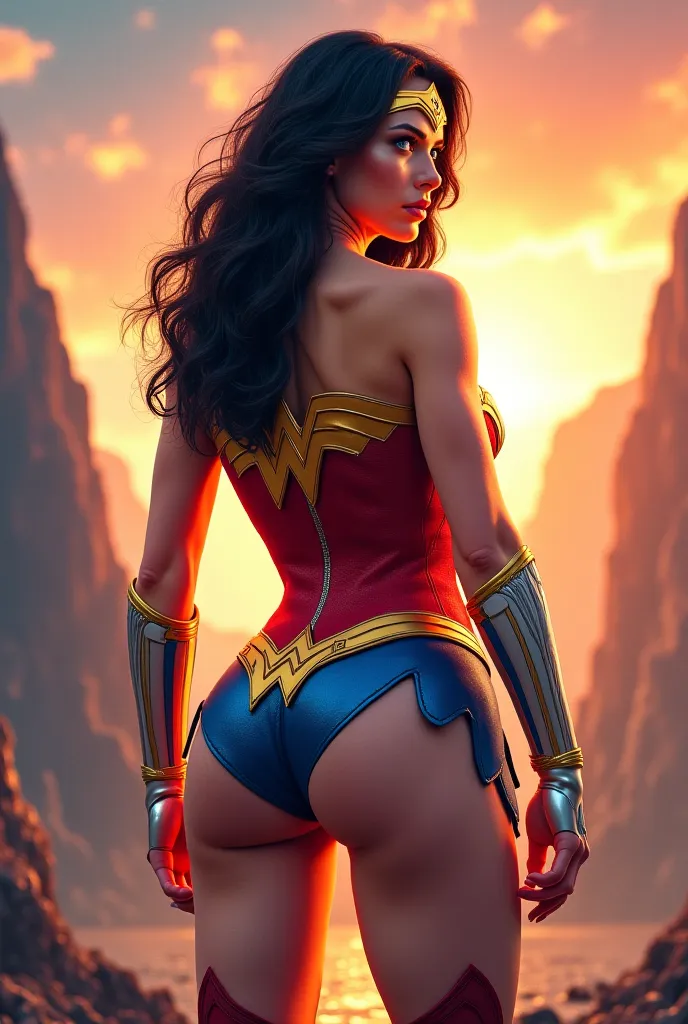 Wonder Woman with a fat ass