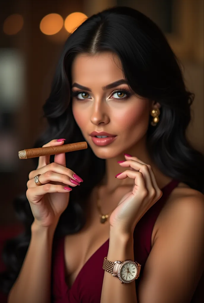 To create a, that matches your description, imagine the following scene:

1. ** The main object **:  GLAMOROUS GIRL , immediate plan. She has stylish hair and makeup, emphasizing her features. It can be worn in an elegant evening dress or a stylish outfit,...