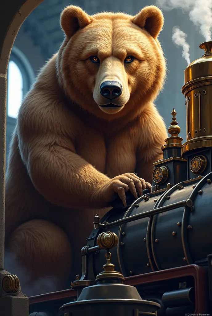 Bear,Handsome,locomotive