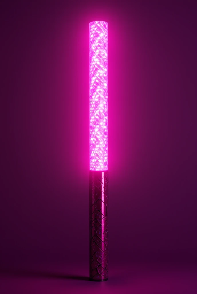 K pop lightstick with the raspberry theme