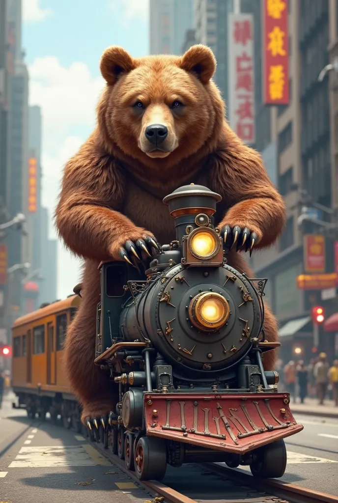 Bear,Handsome,Heavy Duty Locomotives,skateboard