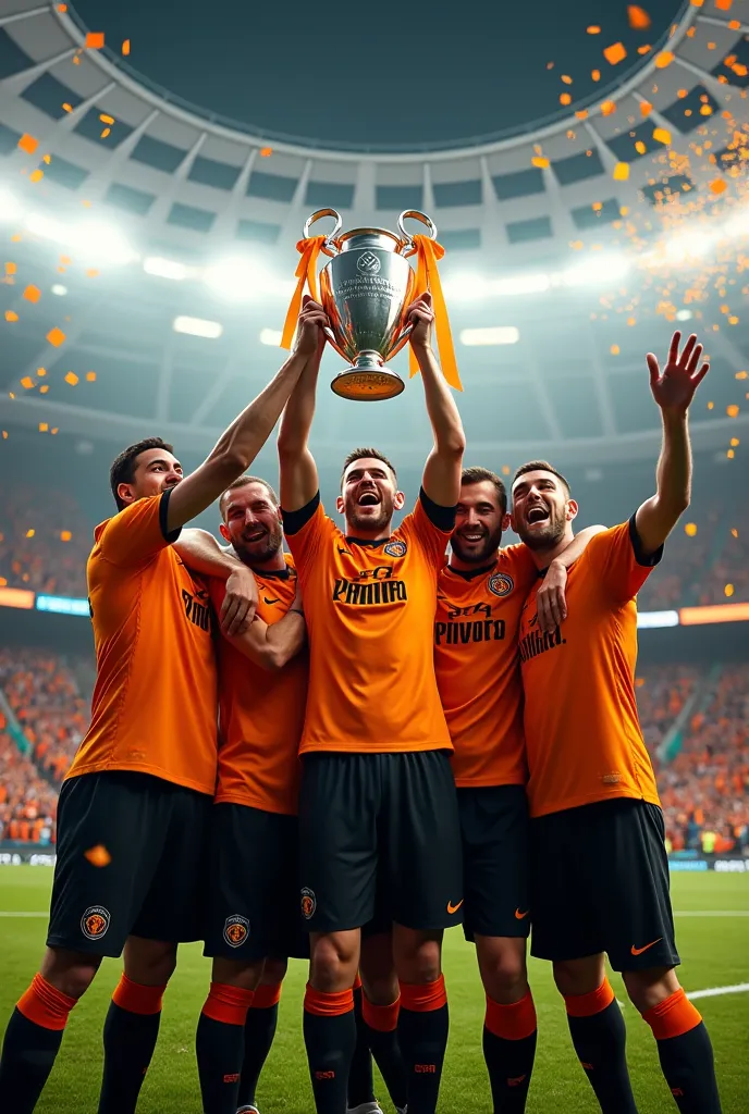 FC Shakhtar win the Champions League 