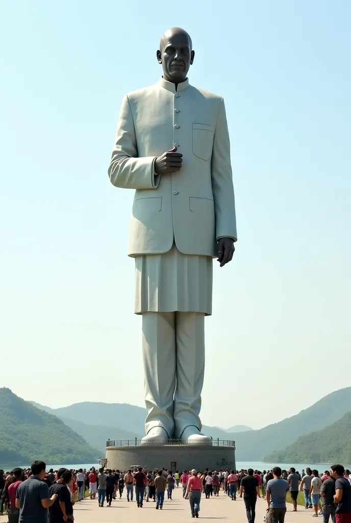 Statue of unity take selfie 