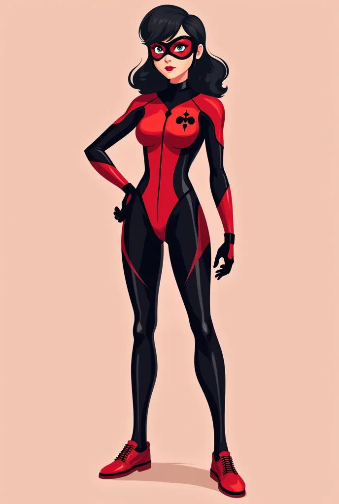 New suit for miraculous ladybug, fullbody and flat colour 