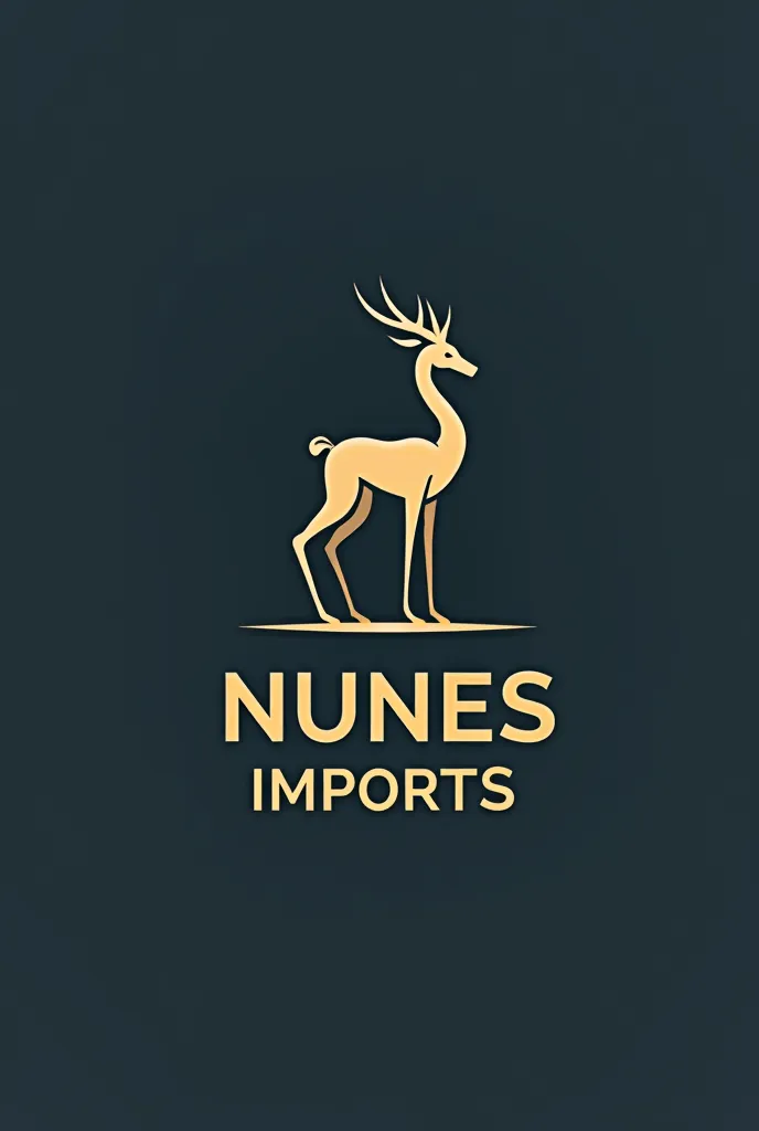 A logo using the long leg written by Nunes Imports