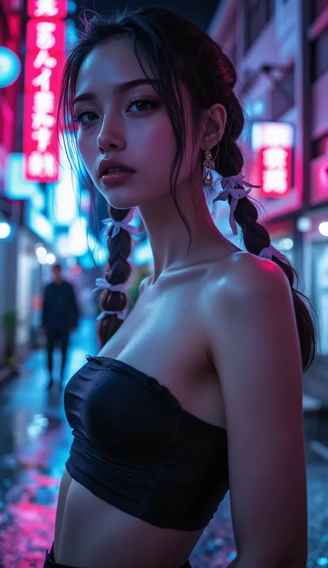  [Style: "masterpiece, realistic (Photorealistic realism), Hyper high resolution, (ultra quality, intricately detailed digital art), focus on extremely Realistic Proportion Body"] (Key Directive: "Prioritize anatomical accuracy and material textures") "Por...