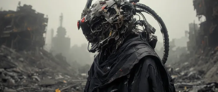 S1n0z1ck style, Recypu style, post-apocaliptic, dystopian, sentinelbot. apoclypse