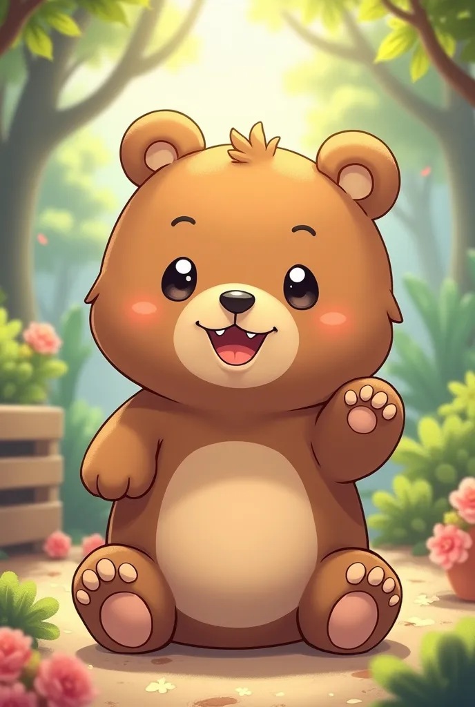 Anime bear 