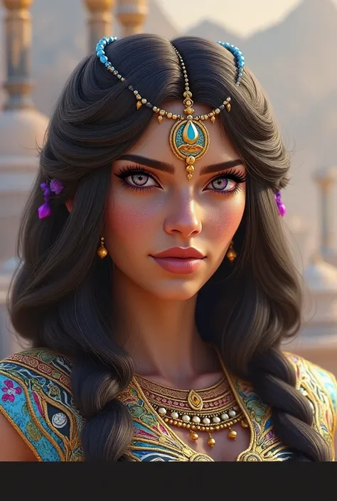  girl from ancient Egypt ,1 girl,

(big breasts:1.4),(((( long twin braids , ,long braid,braided hair,Long Hime cut,dark hair,black hair,with colored interior)))),(((purple_eyes:1.3))), intricate eyes,beautiful and detailed eyes,symmetrical eyes,((((shiny ...