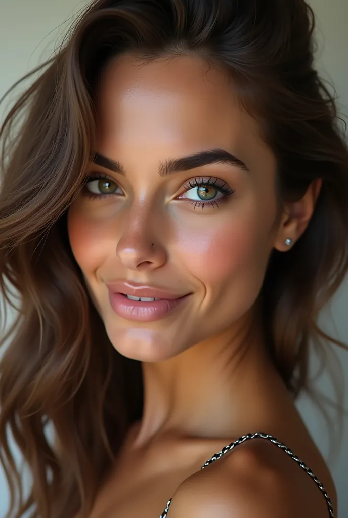 Sure! Here's a prompt in English to generate an image of a beautiful model with unique features:

"Create an image of a stunning female model with unique, striking features. She has a flawless complexion, radiant skin, and captivating eyes. Her face is a p...