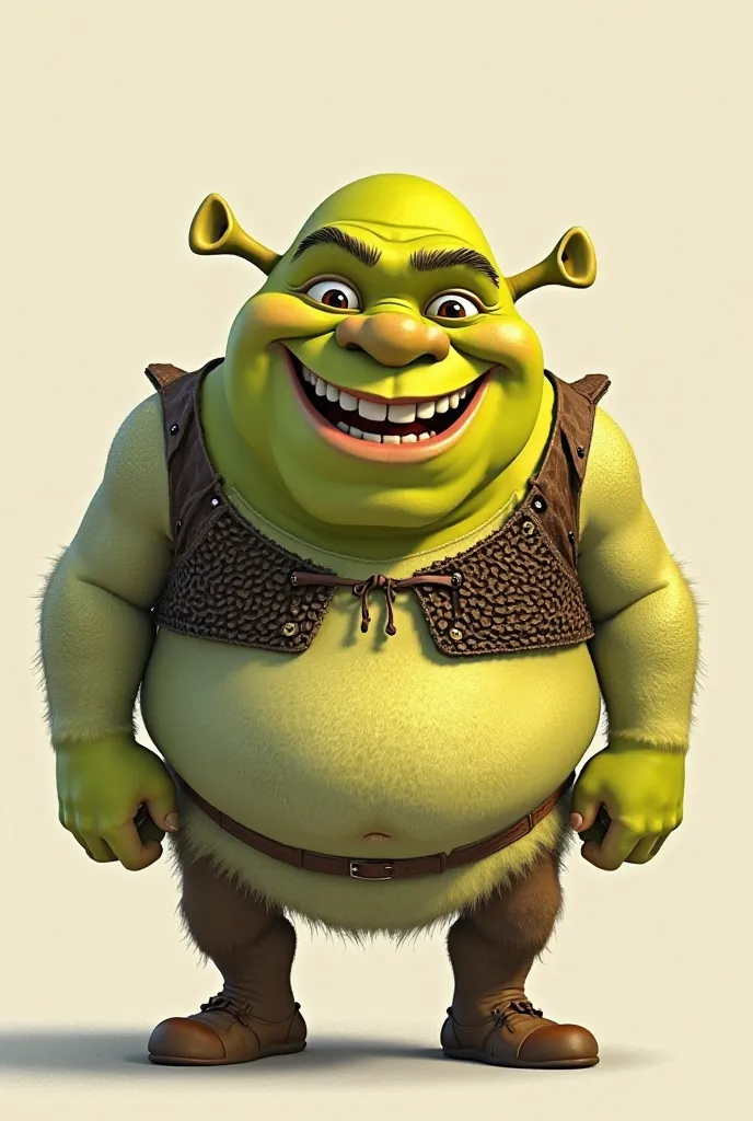 Shrek smiling 