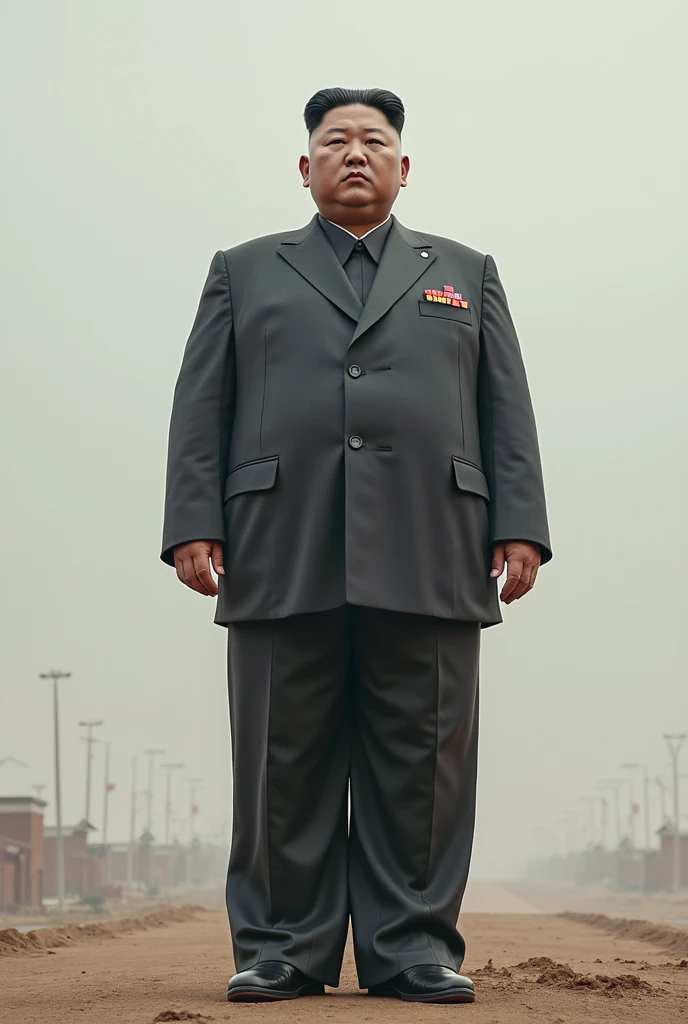 Create Kim Jong-un's entire body as a .