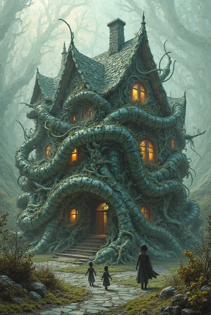 House made of worms 
