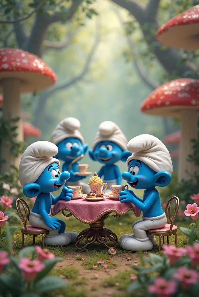 Smurf tea