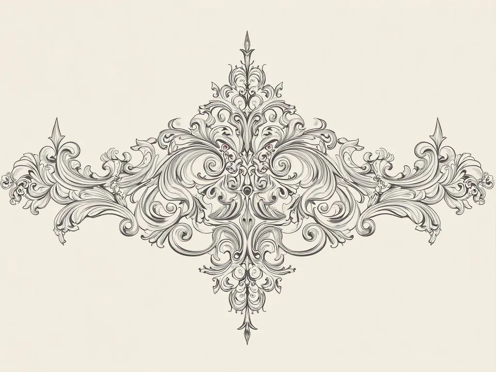 create me a simple ornate motif