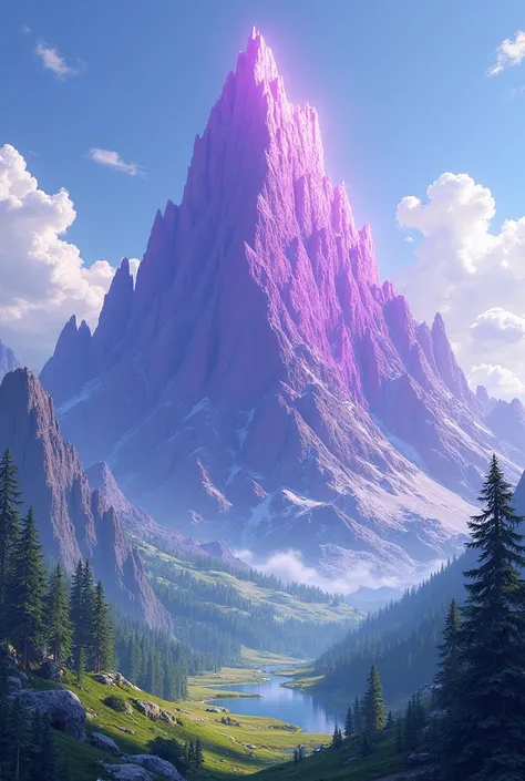 Purple mountain 