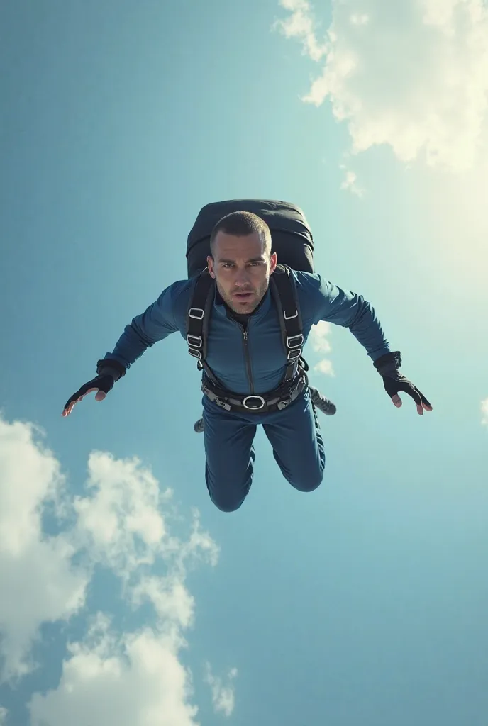 Photo of Farkhod Kenzhaev skydiving 