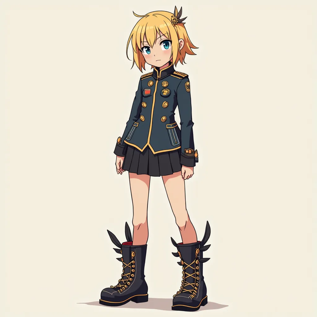 tanya the evil shoes vector