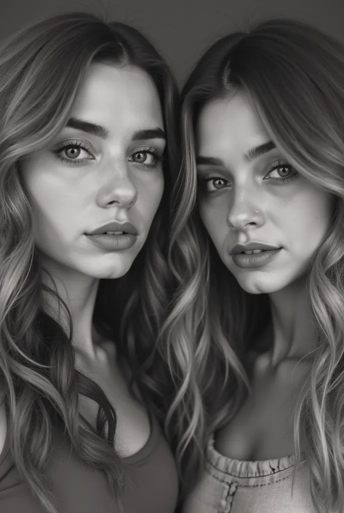 there are two women that are taking a selfie together, a black and white photo by reyna rochin, tumblr, tachisme, very very low quality picture, low quality photograph, 📷 mungojerrie and rumpleteazer, captura, snapchat photo, profile pic, candid picture, o...